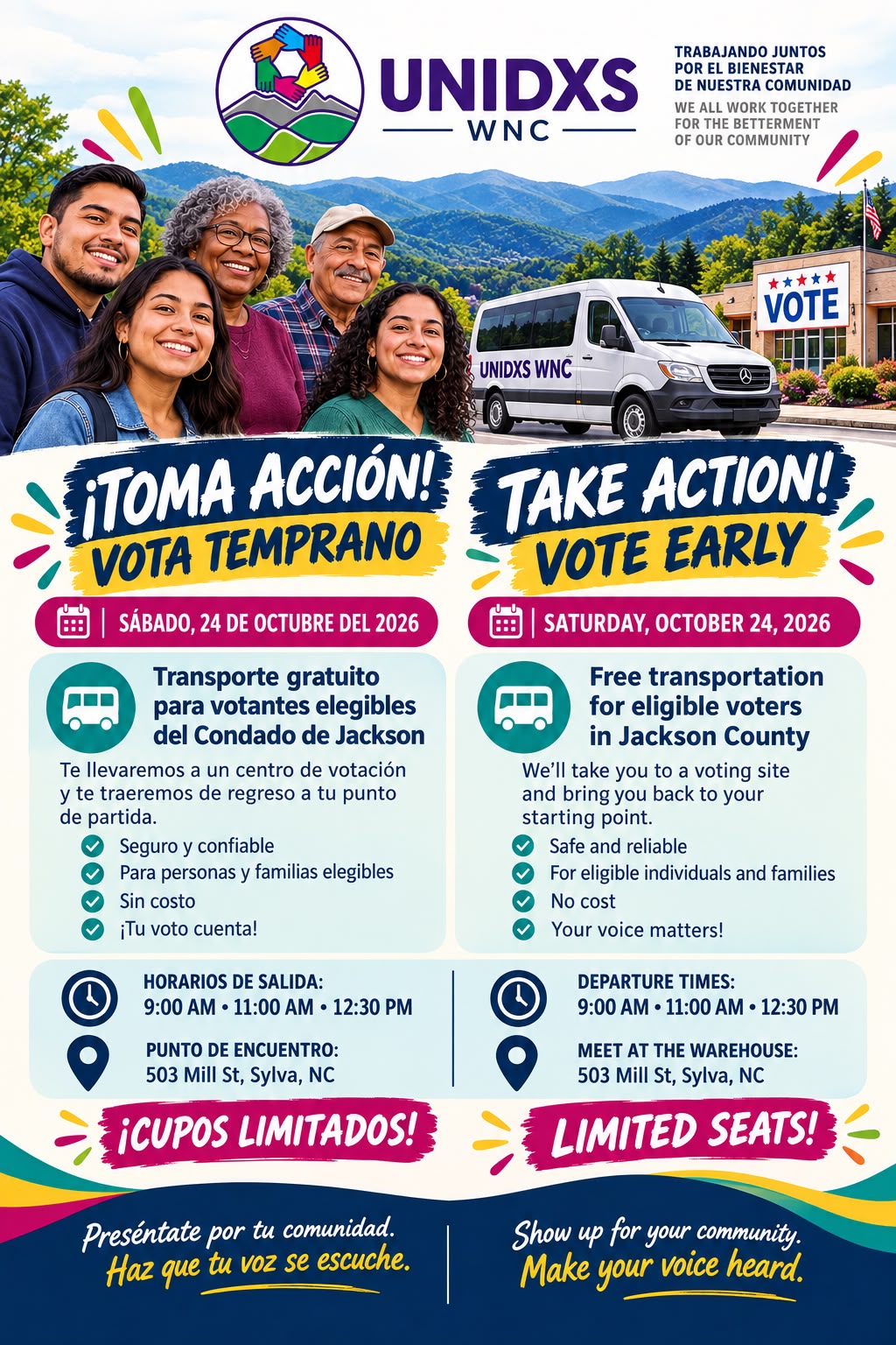 Free Transportation for Eligible Voters